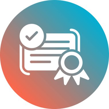 Kontrol işaretinin vektör düzlüğü simgesi