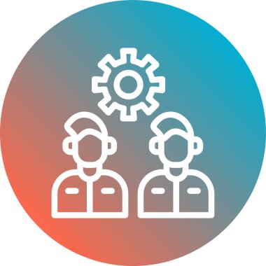 İş adamları. Basit tasarım