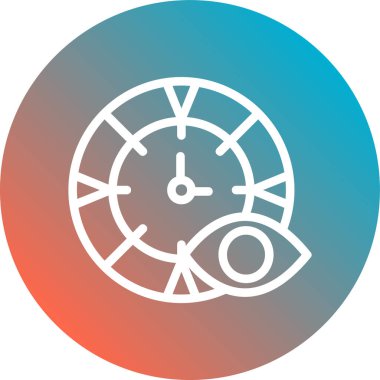 Modern pusula simgesinin vektör çizimi