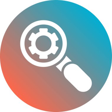 seo modern simgesinin vektör illüstrasyonu