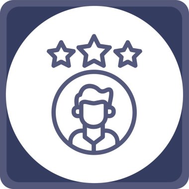 yıldız simgesi, vektör çizimi