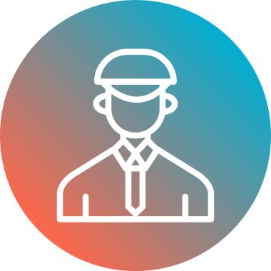 man simgesi vektör illüstrasyonu