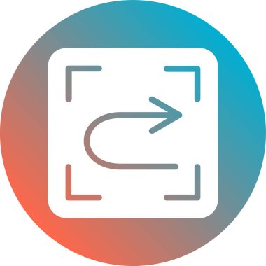 ok simgesinin vektör illüstrasyonu