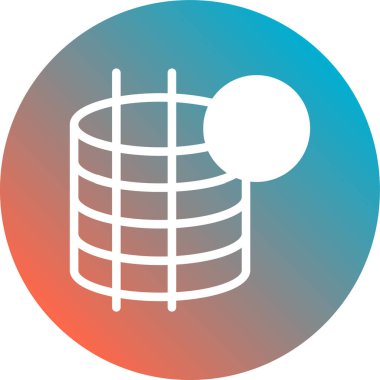 İş ve finans simgesinin vektör illüstrasyonu