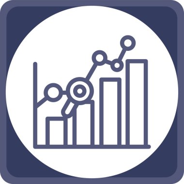 İş haritası simgesi. vektör illüstrasyonu