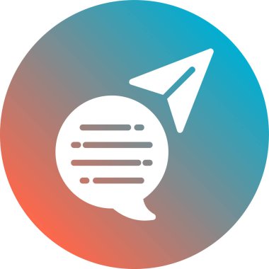 Bir balonun vektör illüstrasyonu