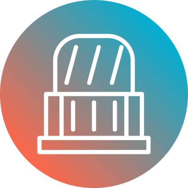 Bir b eksikliği simgesinin vektör çizimi