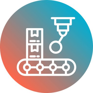 Vektör illüstrasyonu, simge ögesi biçimi