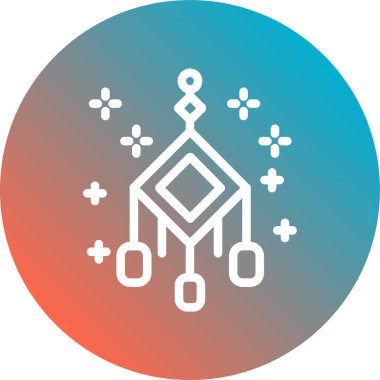 Modern soyut bir kavramın vektör simgesi