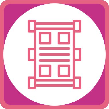 Modern b 'nin vektör illüstrasyonu eksik simgesi