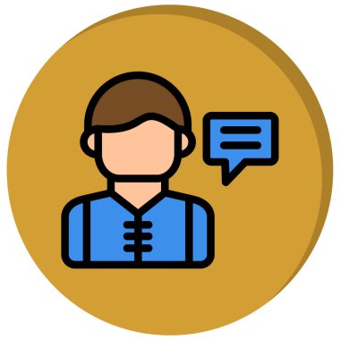 Müşteri hizmetleri, illüstrasyon, beyaz arkaplan üzerindeki vektör.