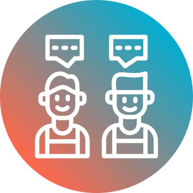 seo modern simgesinin vektör illüstrasyonu