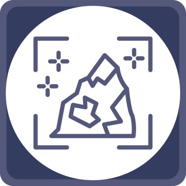 vektör kamp çadırı simgesi.