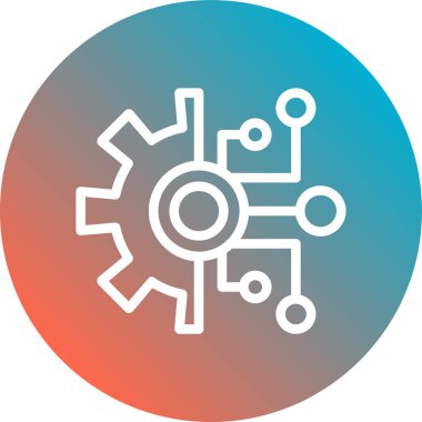 vektör ayarı simgesi, vektör illüstrasyonu