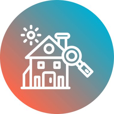 ev simgesi vektör illüstrasyonu