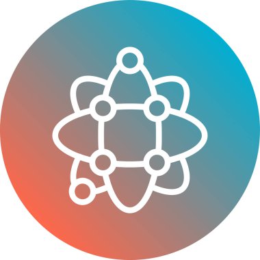 şebeke. Web simgesi basit illüstrasyon