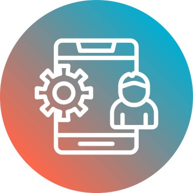 cep telefonu ikonu vektör illüstrasyonu