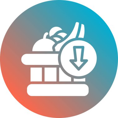 seo modern simgesinin vektör illüstrasyonu