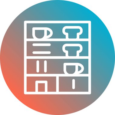 Seo simgesinin vektör illüstrasyonu