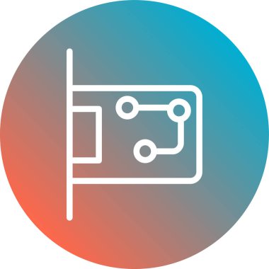 seo modern simgesinin vektör illüstrasyonu