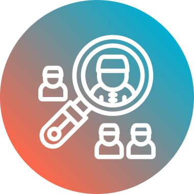 seo modern simgesinin vektör illüstrasyonu