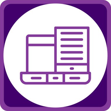 Modern b 'nin vektör illüstrasyonu eksik simgesi