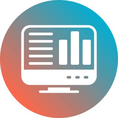 Modern simgenin vektör illüstrasyonu