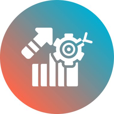 Sanayi binasının vektör simgesi