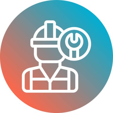 Modern insanın vektör çizimi