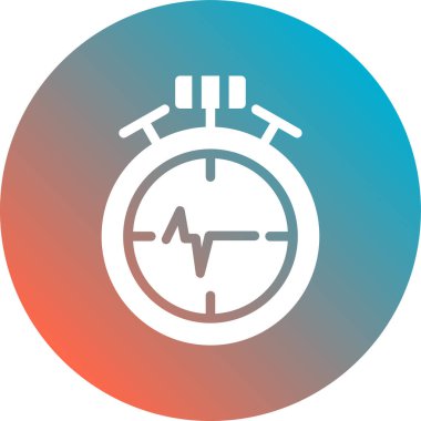 Kalp Vektörü Kabartma Simgesi Tasarımı