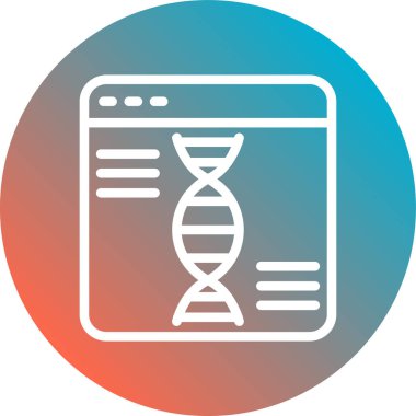 Uygulama simgesinin vektör illüstrasyonu