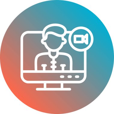 seo modern simgesinin vektör illüstrasyonu