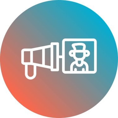 Seo simgesinin vektör illüstrasyonu