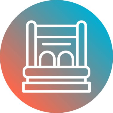 Modern simgenin vektör illüstrasyonu