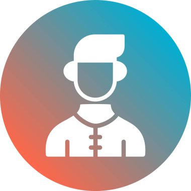 Modern simgenin vektör illüstrasyonu