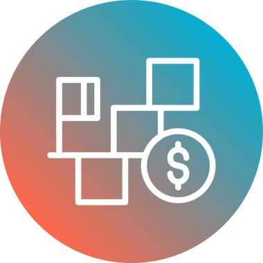 Vektör Doları simge tasarlamak