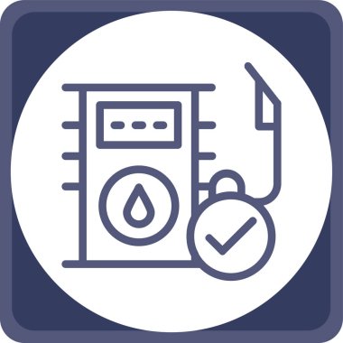 su pompası simgesi, vektör illüstrasyonu