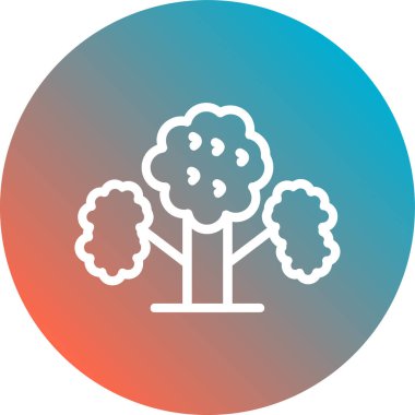 vektör ağacı simgesi