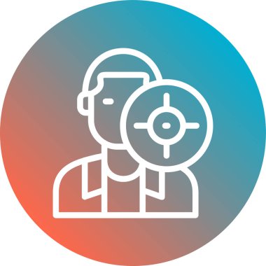 seo modern simgesinin vektör illüstrasyonu