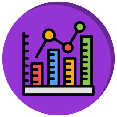 veri analizi vektör çizgisi tasarımı
