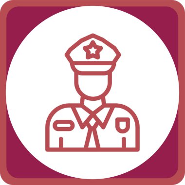 askeri simge vektör illüstrasyonu