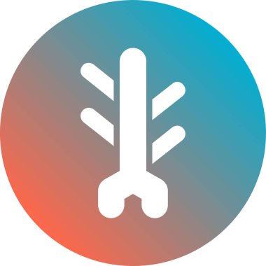 Bir noel ağacının vektör çizimi