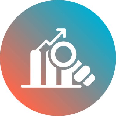 vektör pasta çizelgesi simgesi