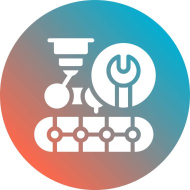 Araba tamirinin vektör simgesi