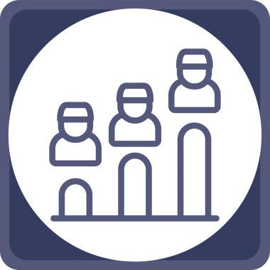 vektör insanlar simge illüstrasyonu