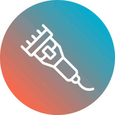 Modern otomatik simgenin vektör illüstrasyonu