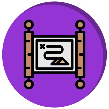 Bir b eksikliği simgesinin vektör çizimi