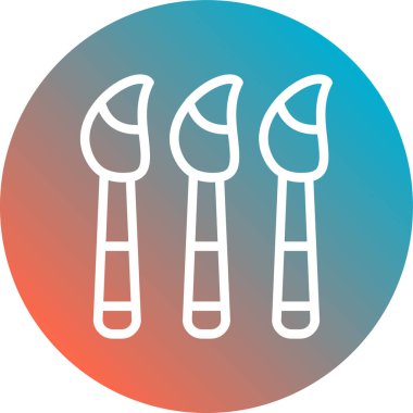 Bir b eksikliği simgesinin vektör çizimi