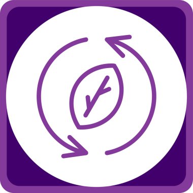 Modern saat simgesinin vektör illüstrasyonu