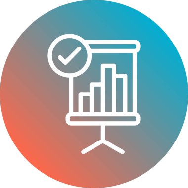 Çizelge. Web simgesi basit illüstrasyon